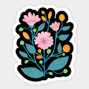 Flowers in August Sticker